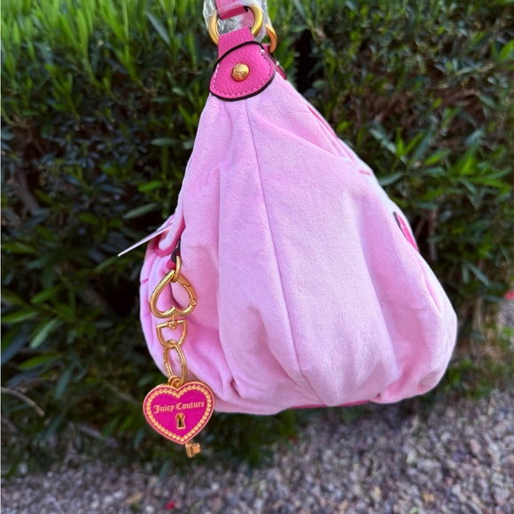 Juicy Couture 2025 Daydreamer Pink Medium Hobo Bag - Picture 4 of 11